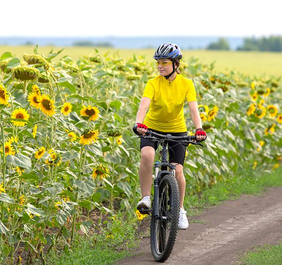 Rutas ciclistas en Peratallada