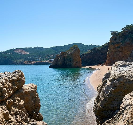 Beaches and coves of the Costa Brava